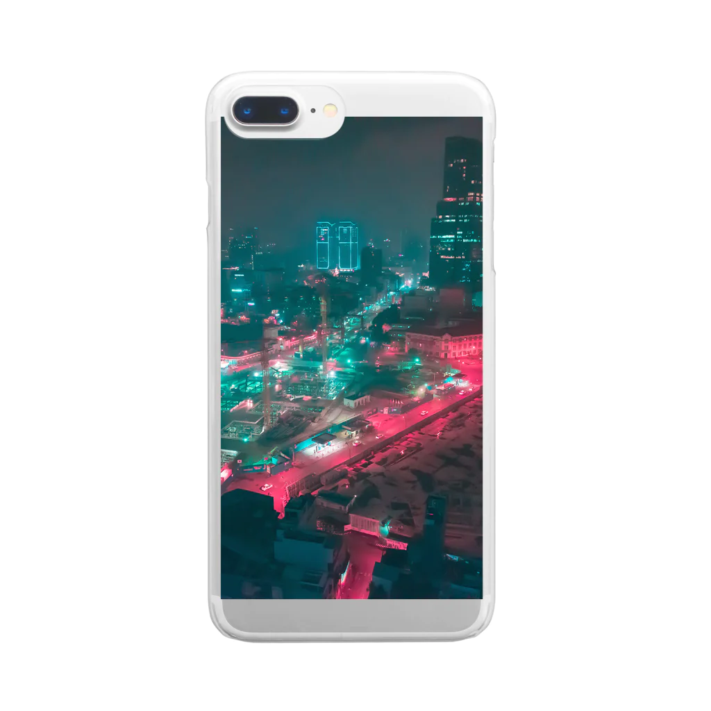 Tatsuya Kiyonoのベトナム夜景 Clear Smartphone Case