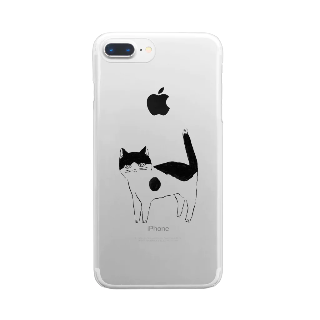 e_g_rの猫 Clear Smartphone Case