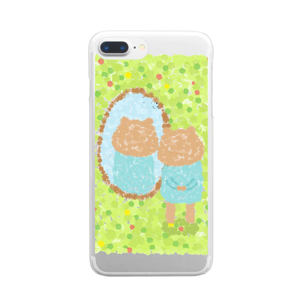 サトセヒかルの『1番いっしょにいる人』 Clear Smartphone Case