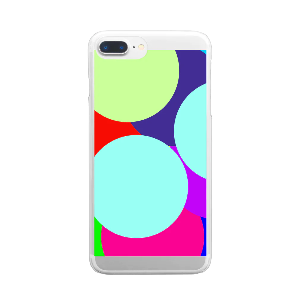 SunのColorful Clear Smartphone Case