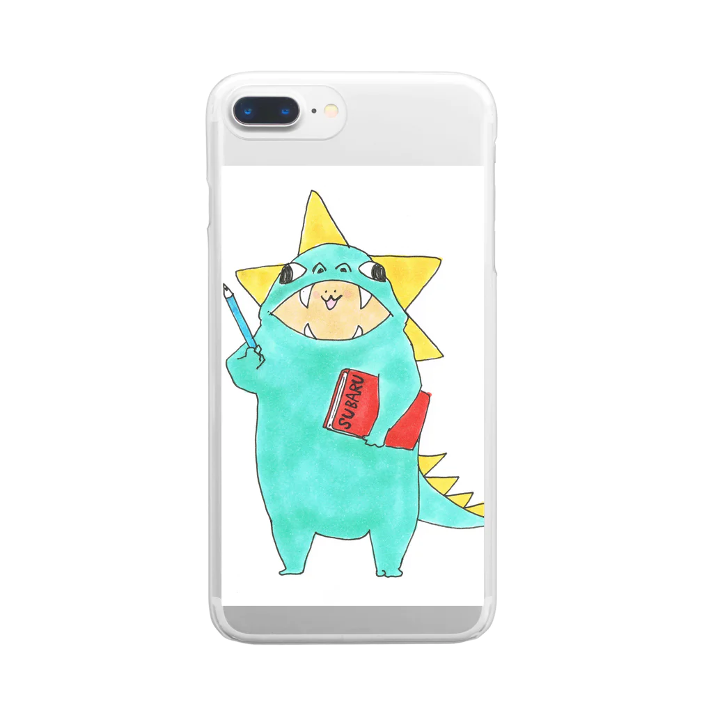 すばる進学セミナーのすばりんグッズ Clear Smartphone Case