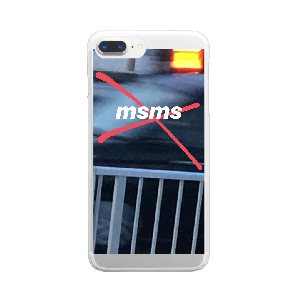 MsmsのMSMS iphone case Clear Smartphone Case