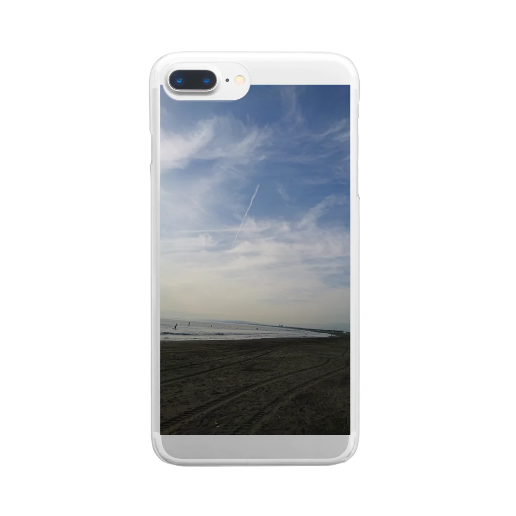GSのあの日の空 Clear Smartphone Case