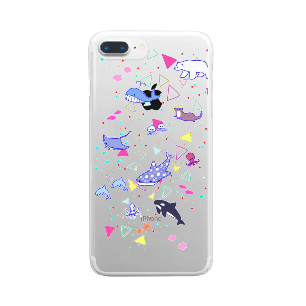 犬小屋のおもひで Clear Smartphone Case