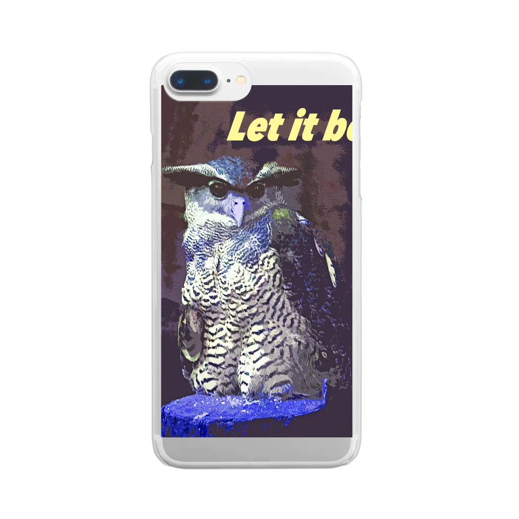 PHOTO LABOのフクロウくん Clear Smartphone Case