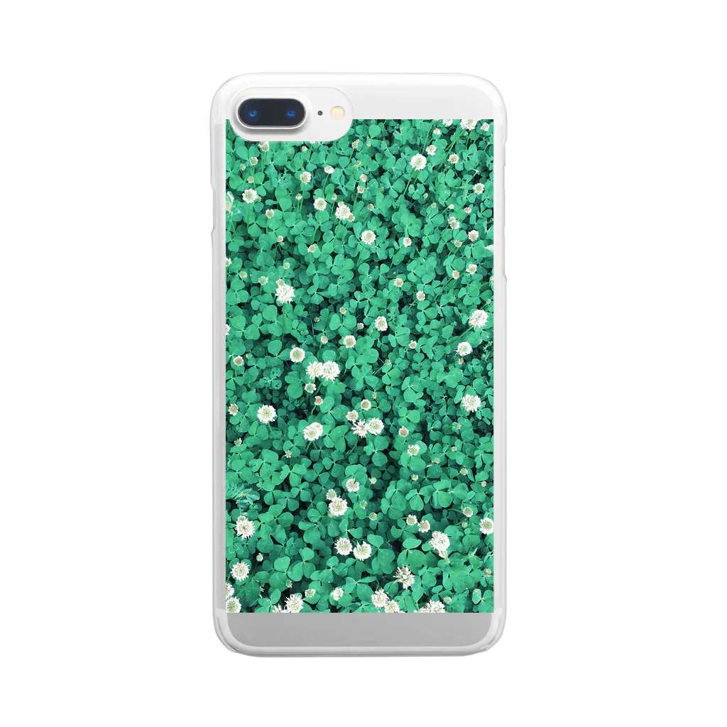 淡海のcloverⅡ Clear Smartphone Case