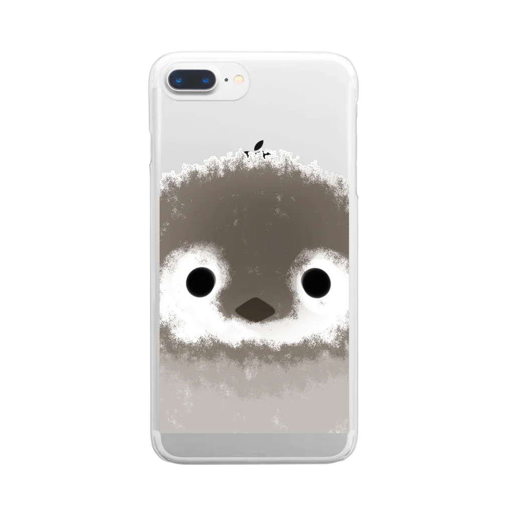 Tiyori's shopのぺんちん Clear Smartphone Case