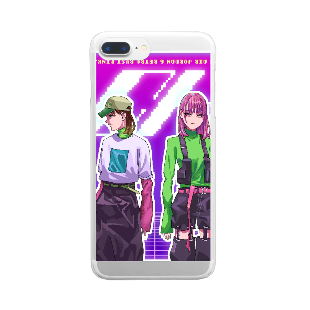 ACIDWAVEの4 Clear Smartphone Case