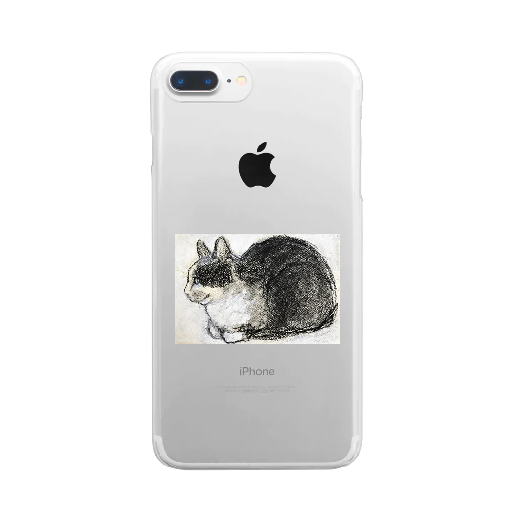 kekozの考える猫のマラシャ Clear Smartphone Case