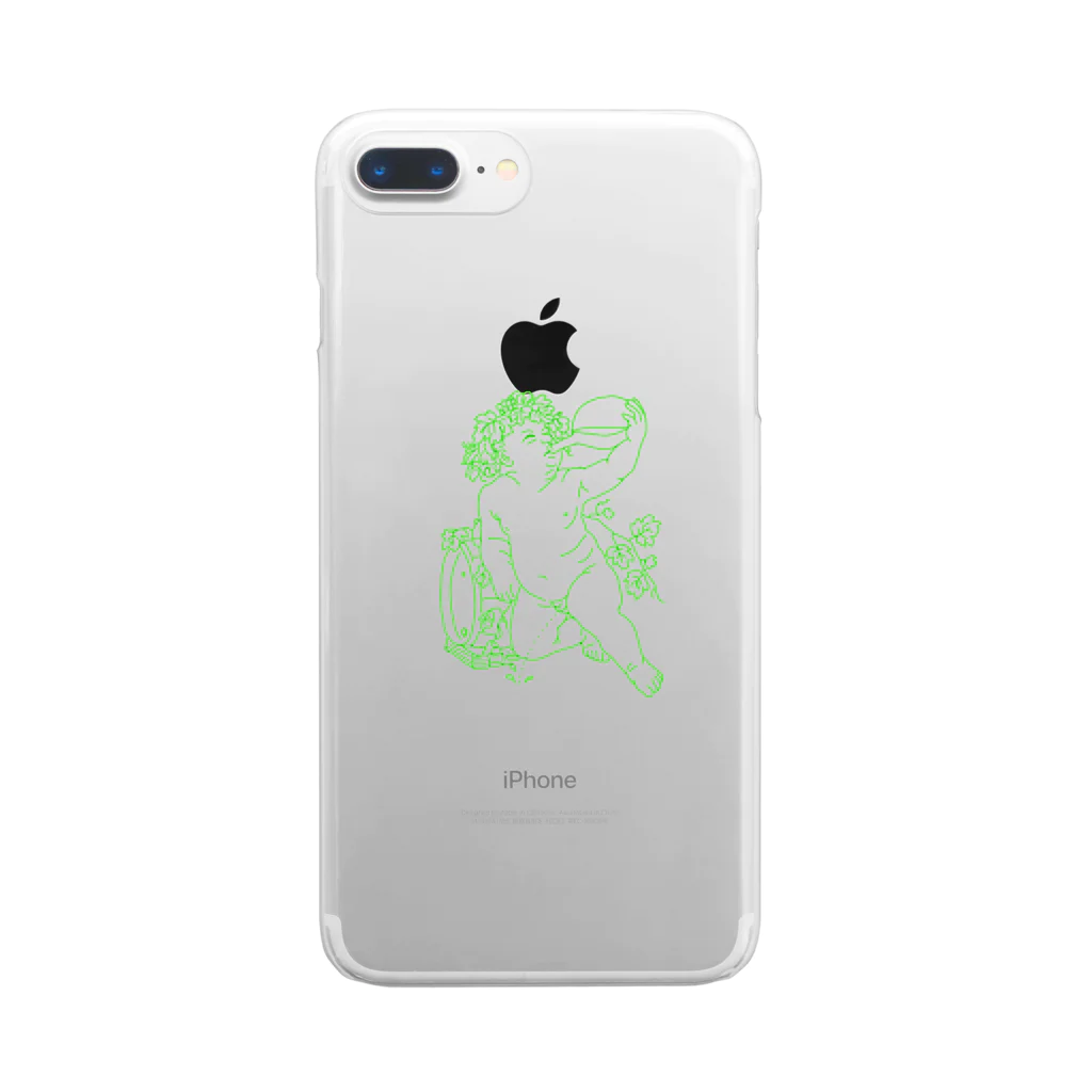 ねこぶくろさんのばっかすくん Clear Smartphone Case