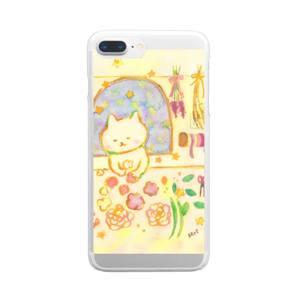 Sariiroのフローリスト Clear Smartphone Case