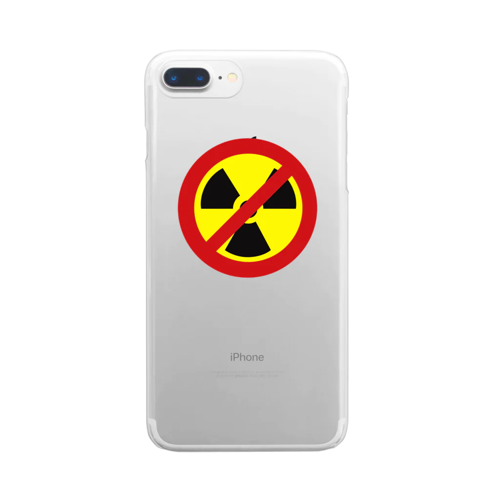 AURA_HYSTERICAのNO_NUKES Clear Smartphone Case