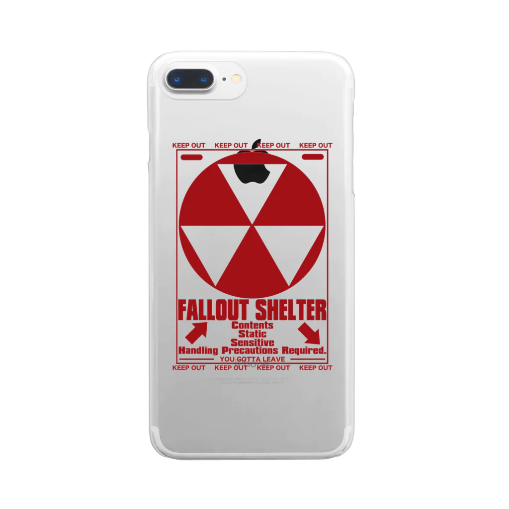 AURA_HYSTERICAのFallout_Shelter クリアスマホケース