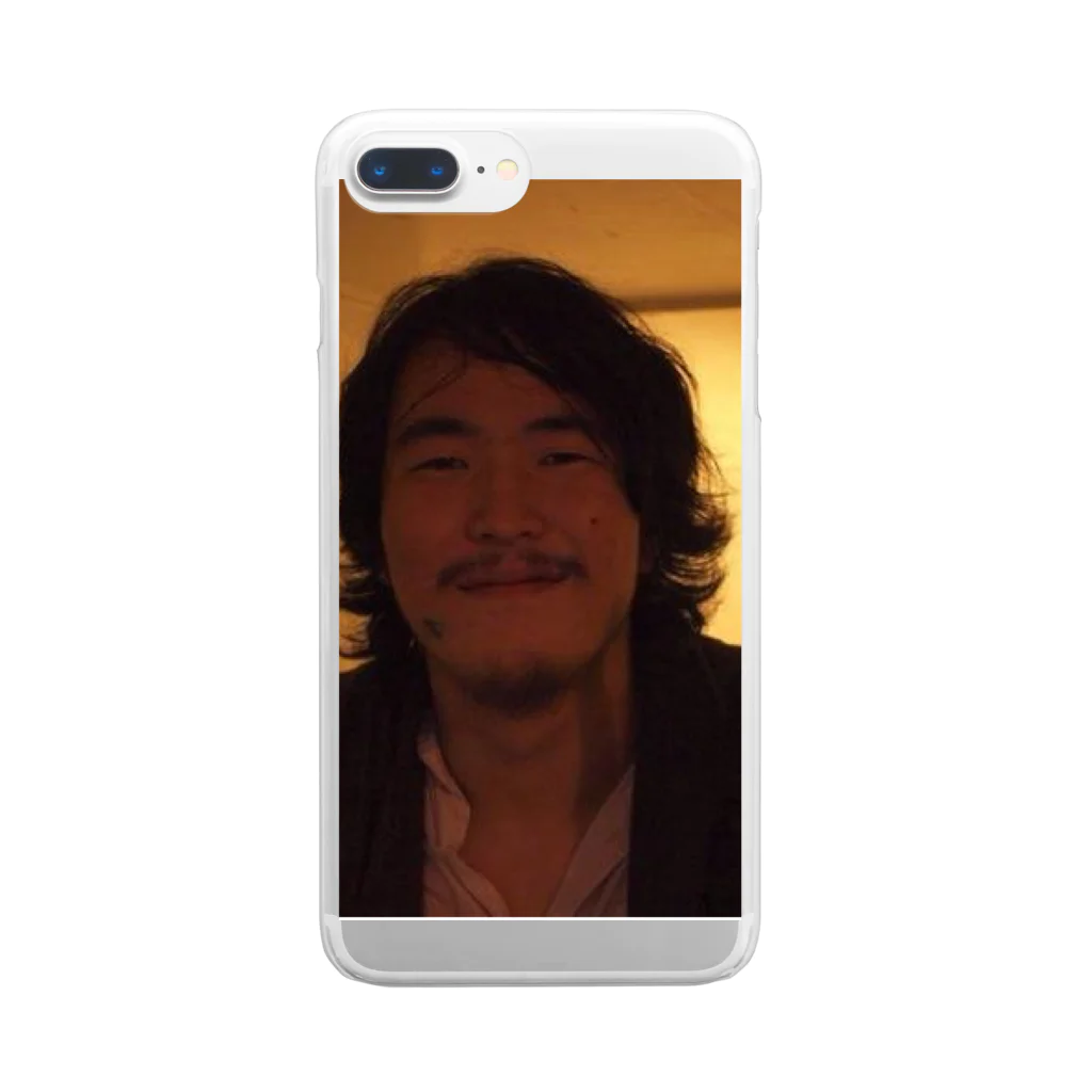 ヤス　タカヒロの男の自画像 Clear Smartphone Case
