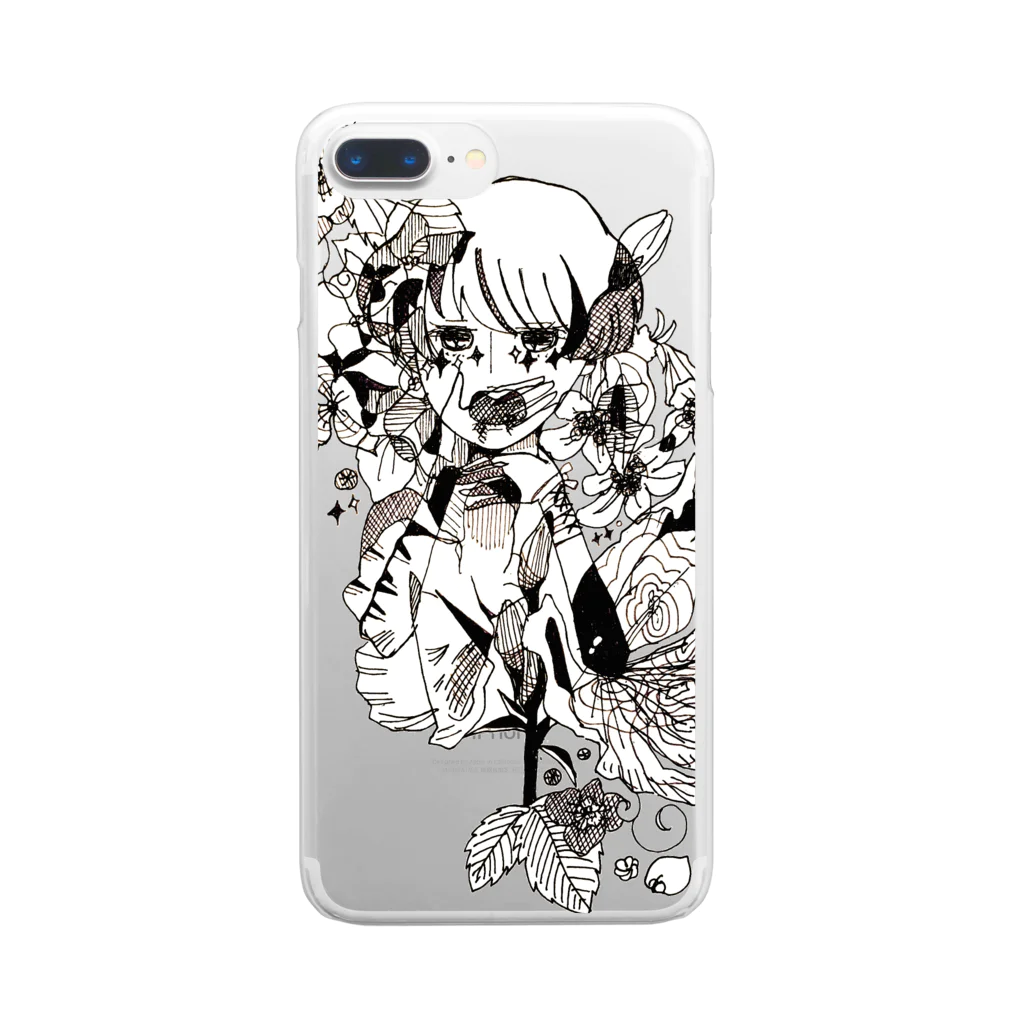 Chig-Hugのminazuki / hitotose Clear Smartphone Case