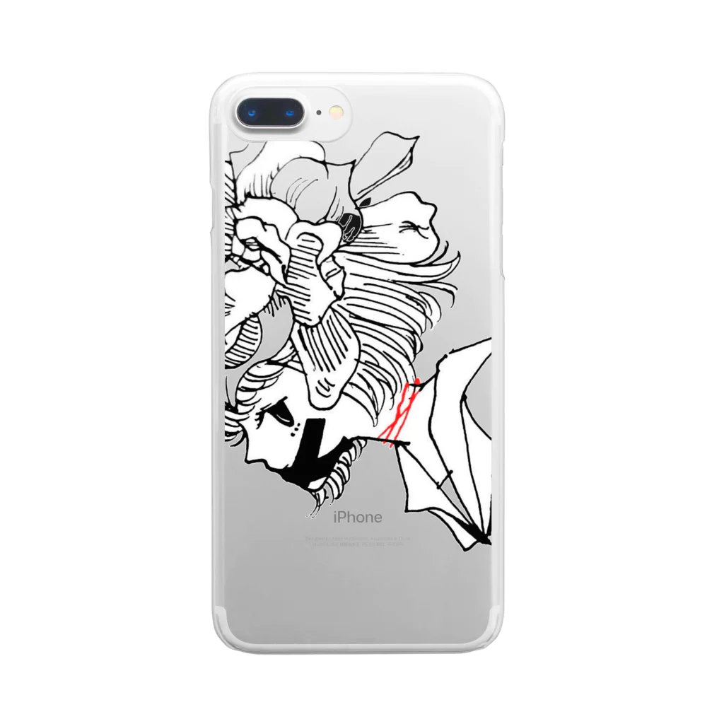 Chig-Hugのkuchinashi Clear Smartphone Case