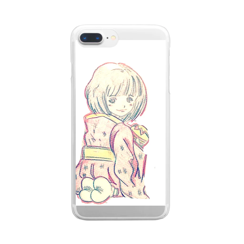 小原 泰彦のwarasi Clear Smartphone Case