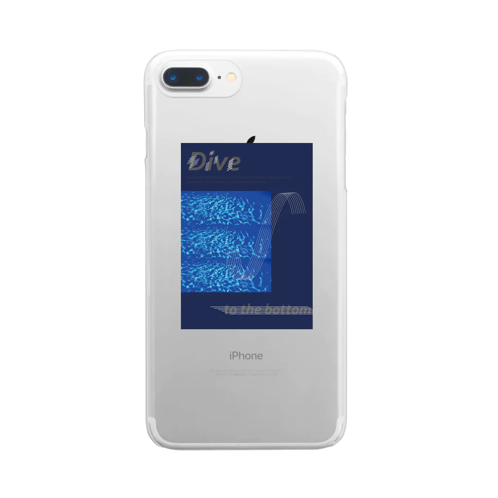 uk7のdive Clear Smartphone Case