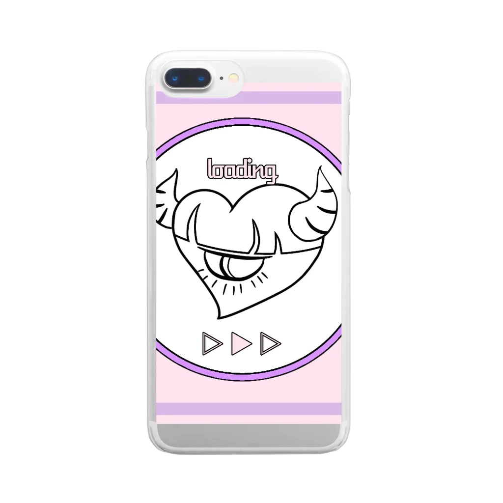 あびーしょっぷのloading... Clear Smartphone Case