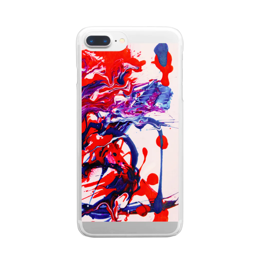 Crane_1987のPaint lab Clear Smartphone Case