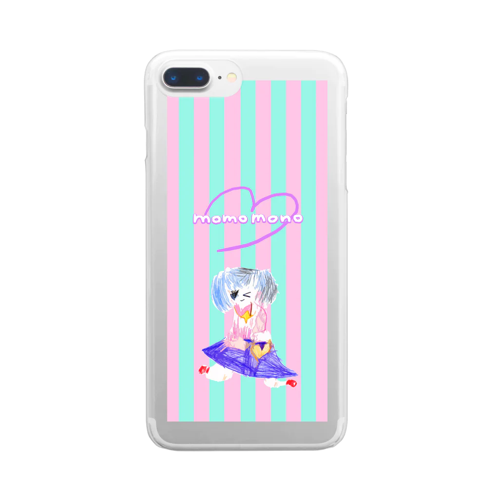 momomonoのMAGIC GIRL Clear Smartphone Case