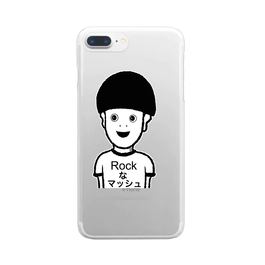 ツンデレボーイズのRockなマッシュ Clear Smartphone Case