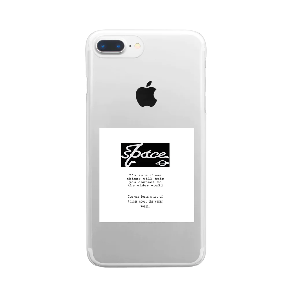 space＆mt_officialのspace Clear Smartphone Case