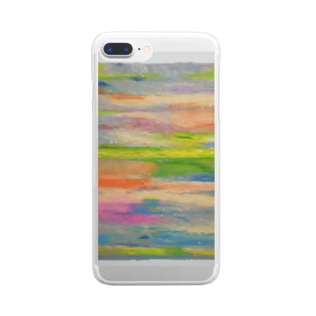 mayumizmのpainting(淡) Clear Smartphone Case