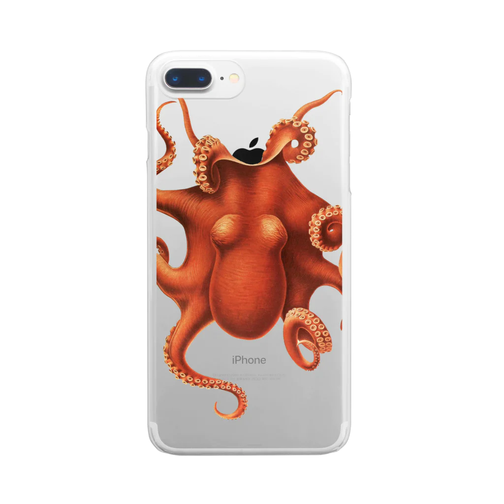 suess.のoctoct -Bilderbuch Clear Smartphone Case