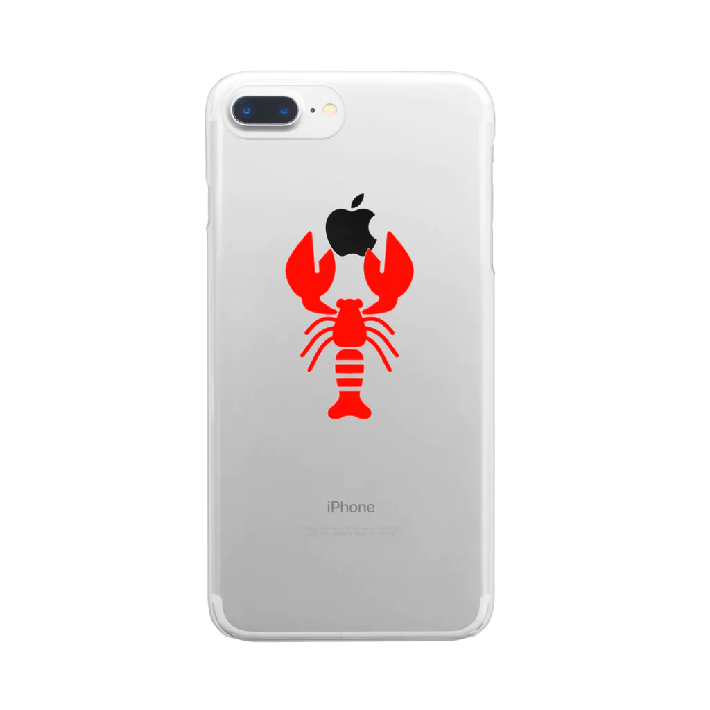 tamのロブスター🦞 Clear Smartphone Case