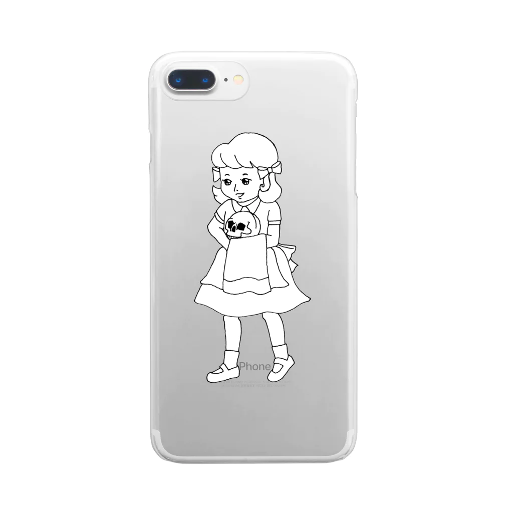 Pollyannaのpolly anna(ポリアンナ) Clear Smartphone Case