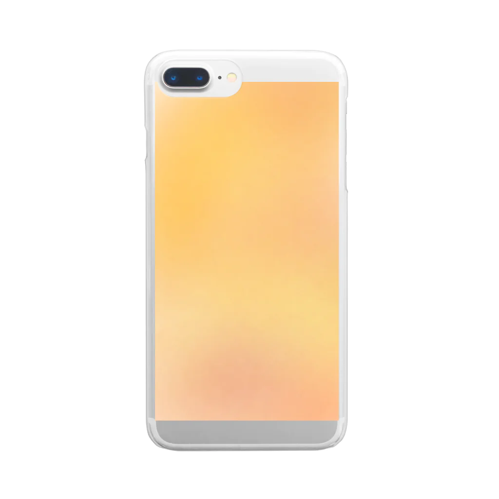 ほっしーのオレンジです。 Clear Smartphone Case