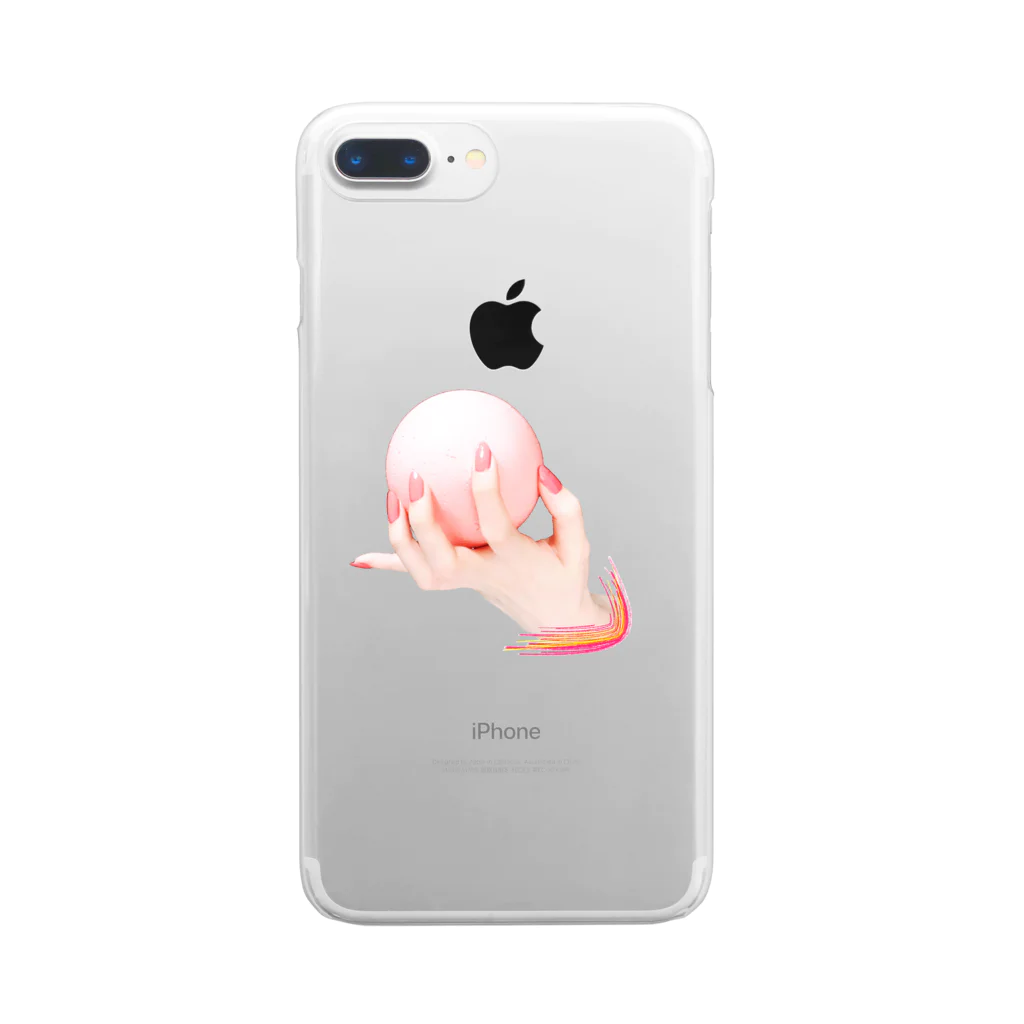 sinfulhandsの罪深い手002 Clear Smartphone Case