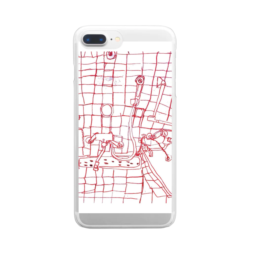 zeenの実家のお風呂 Clear Smartphone Case