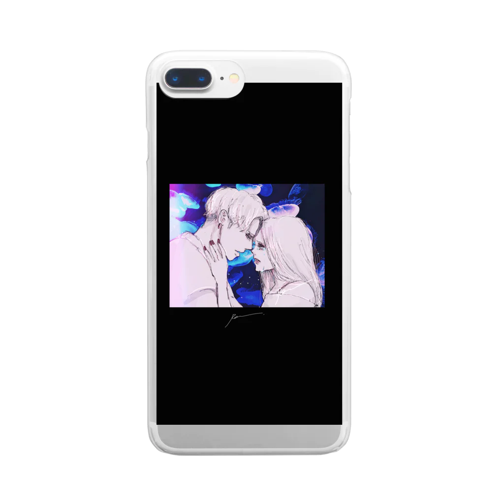 Ran.の海月 Clear Smartphone Case