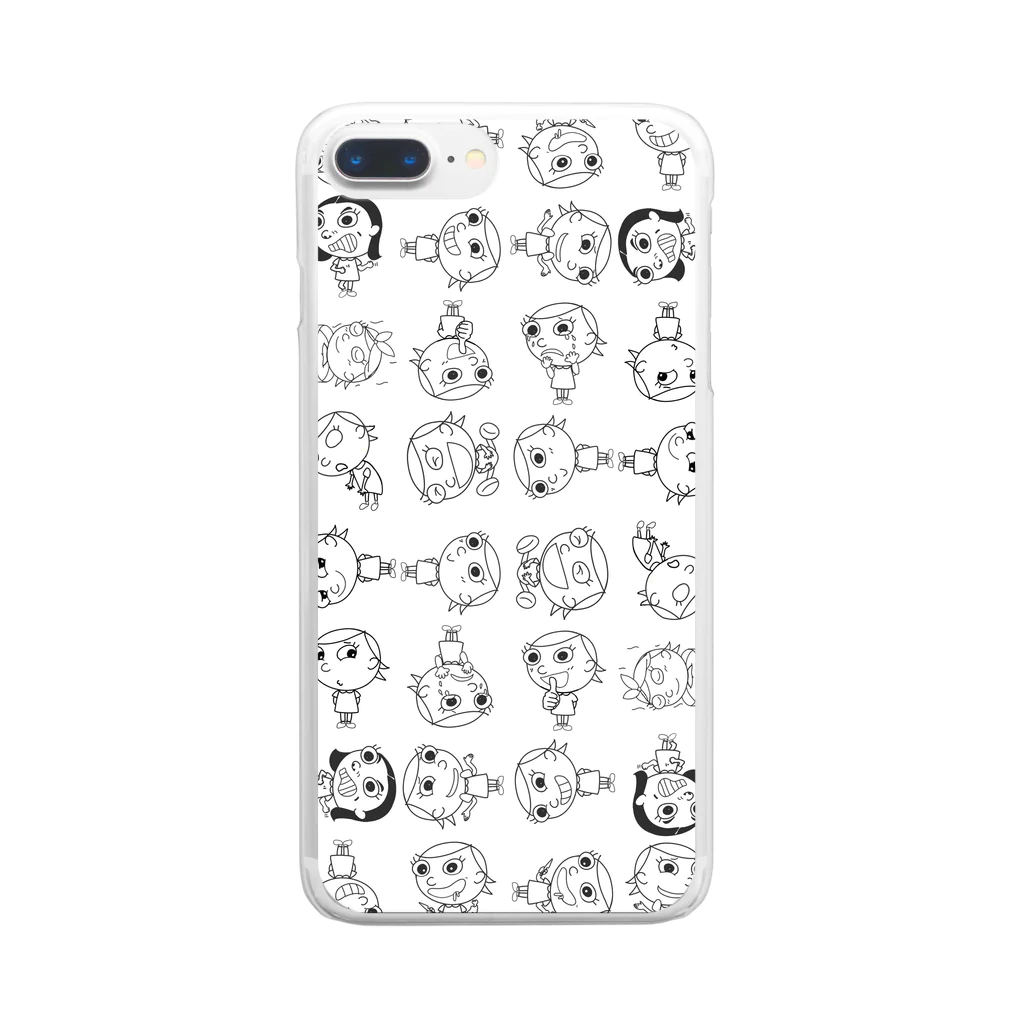 charlolのイロイロ チャーリー   Clear Smartphone Case