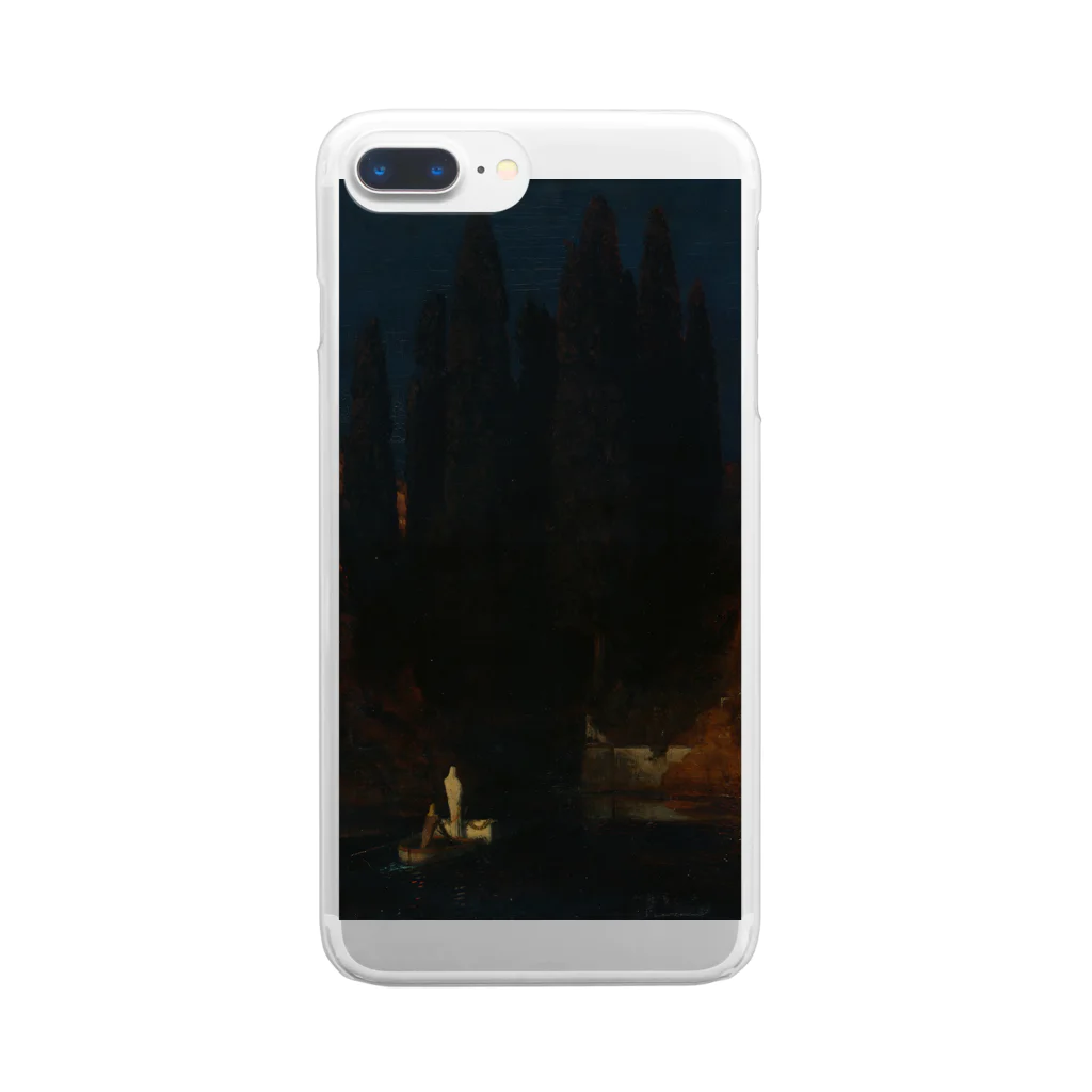 beautiful-worldの死者の島 Clear Smartphone Case