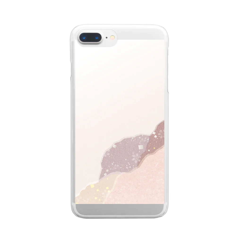 anorexiaの Spring fairy tale Clear Smartphone Case