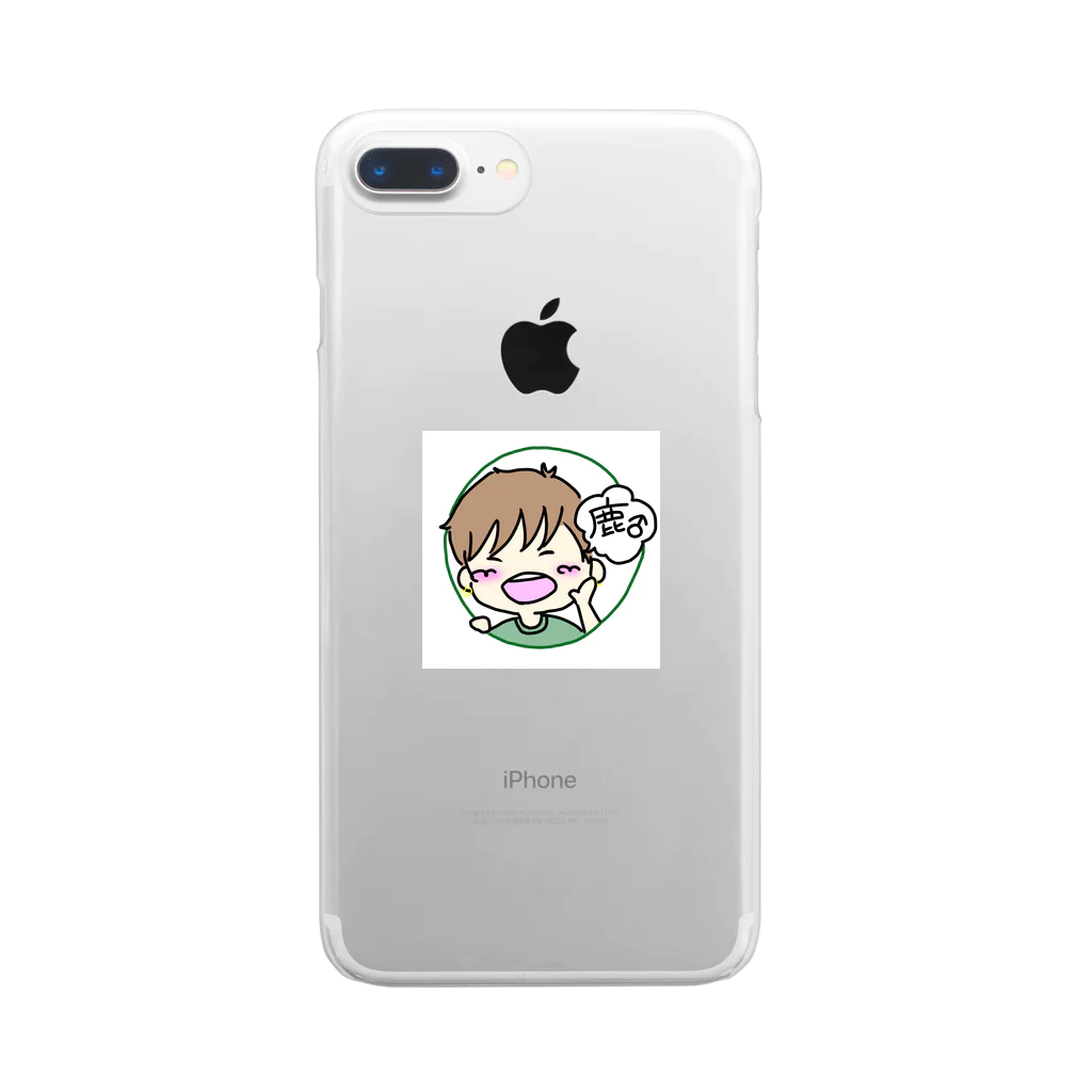 めろん@頻尿な果実の鹿くん Clear Smartphone Case