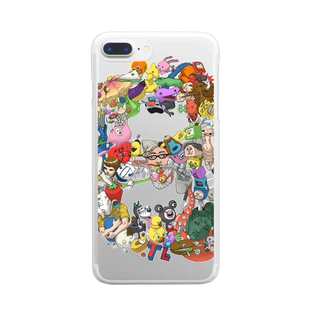 88の毎日が記念日カラーVer. Clear Smartphone Case