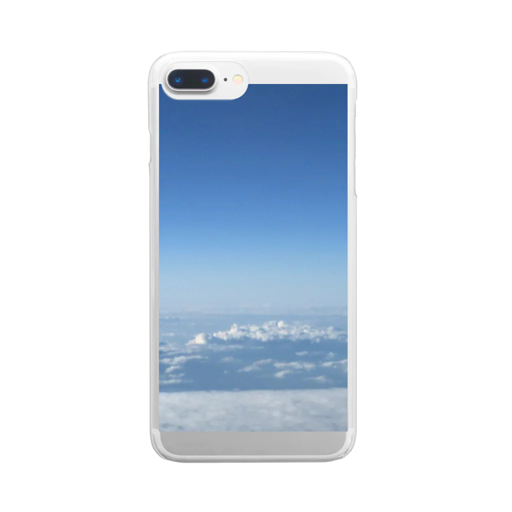 iaryの上の空 Clear Smartphone Case