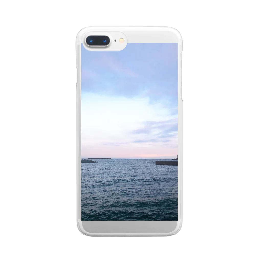 rozaroza4の熱海の海 Clear Smartphone Case
