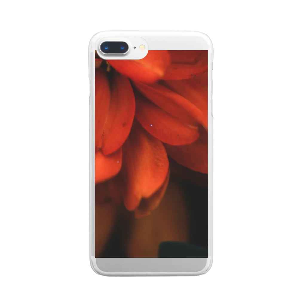 YukioのFlower  Clear Smartphone Case