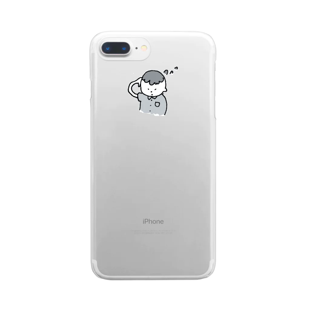 とよおかちひろのアセアセ Clear Smartphone Case