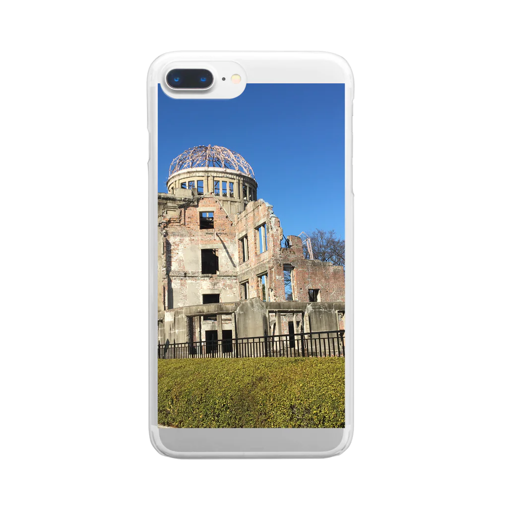 korosuke11の原爆ドーム Clear Smartphone Case
