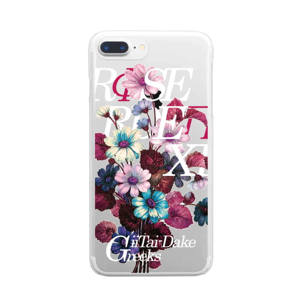 Samurai GardenサムライガーデンのROSE GARDEN XLUB Clear Smartphone Case