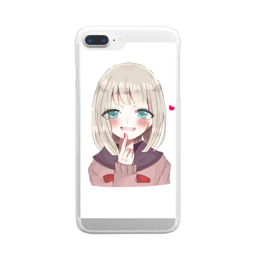 mahorochan0302の小悪魔 Clear Smartphone Case