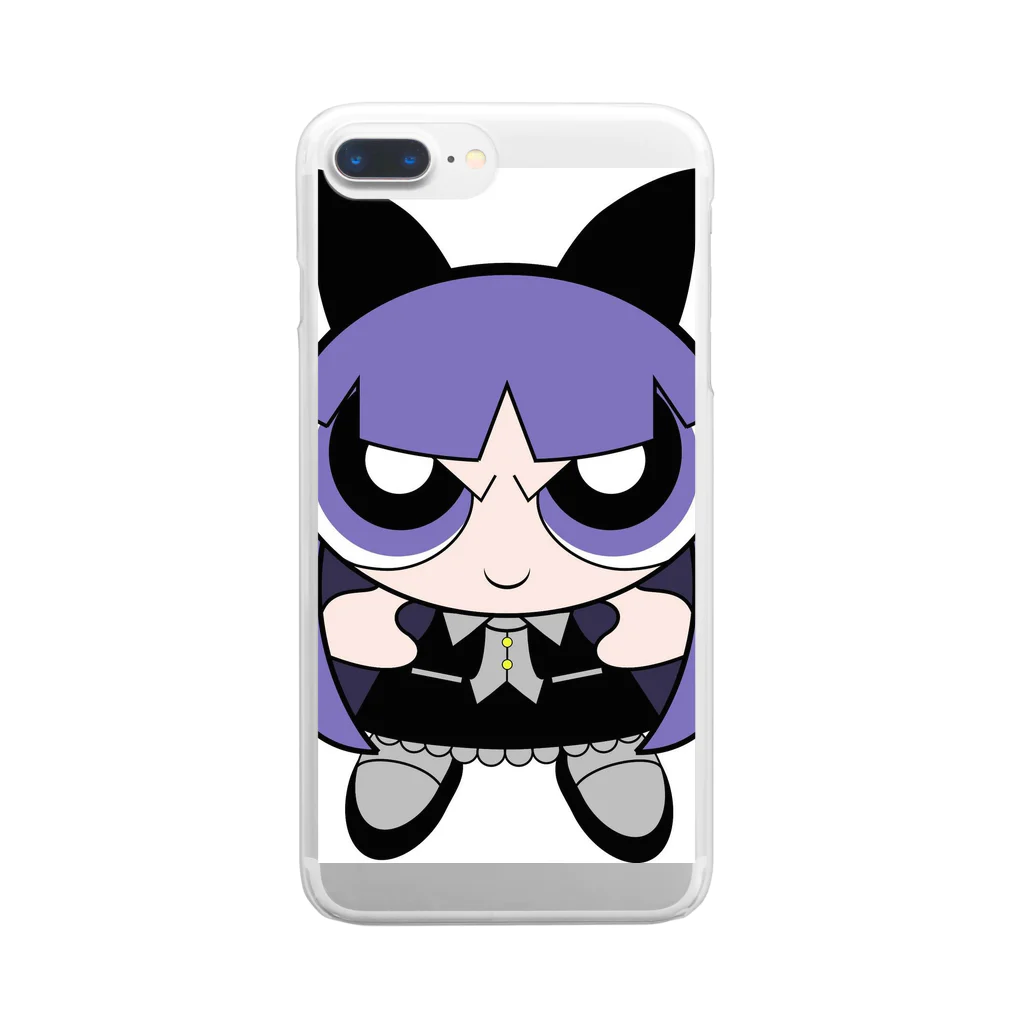 There Will Be Bloodのviolet girl Clear Smartphone Case