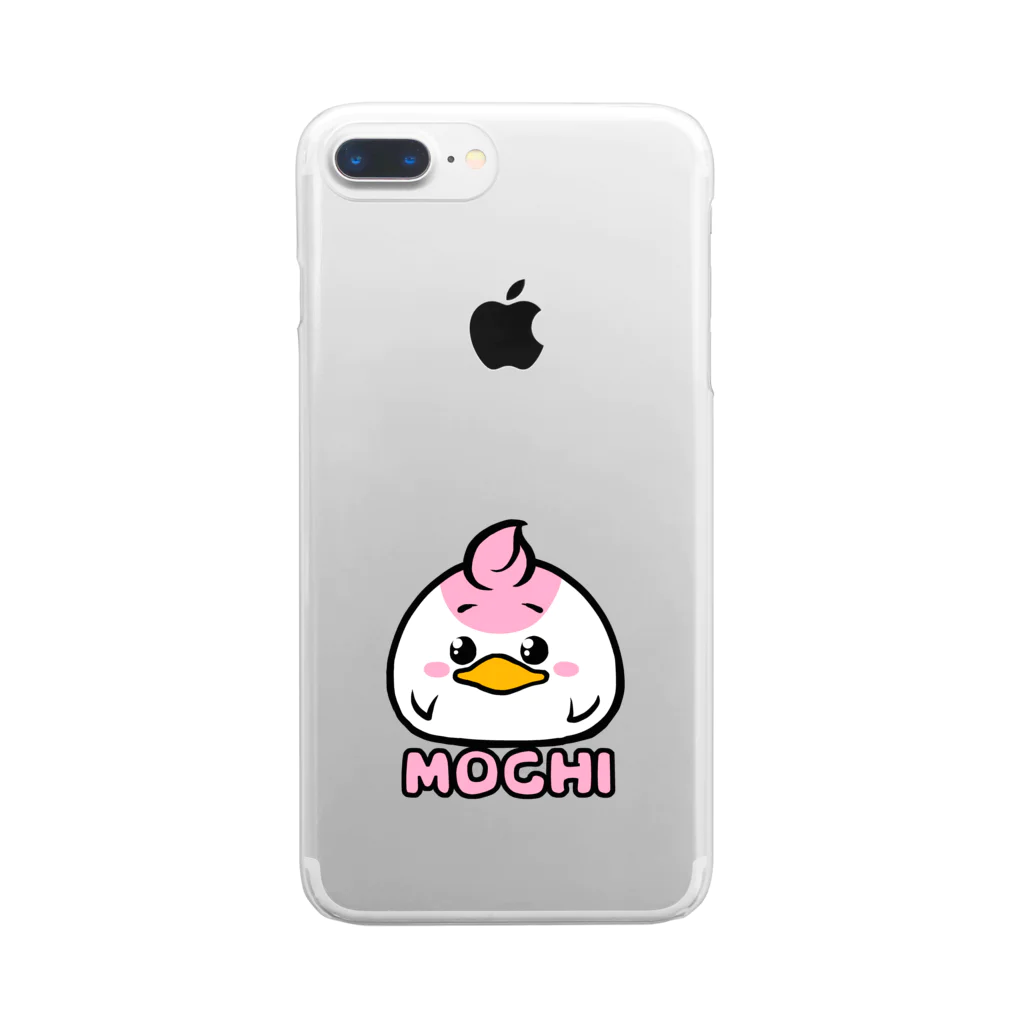 千田純生のとりもちちゃん Clear Smartphone Case