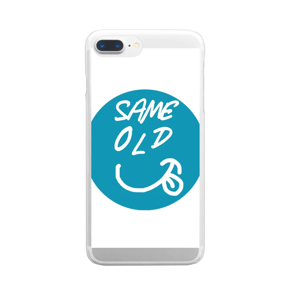 sameoldのセイムオールドくん Clear Smartphone Case